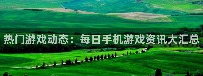 辉达娱乐平台登录：热门游戏动态：每日手机游戏资讯大汇总